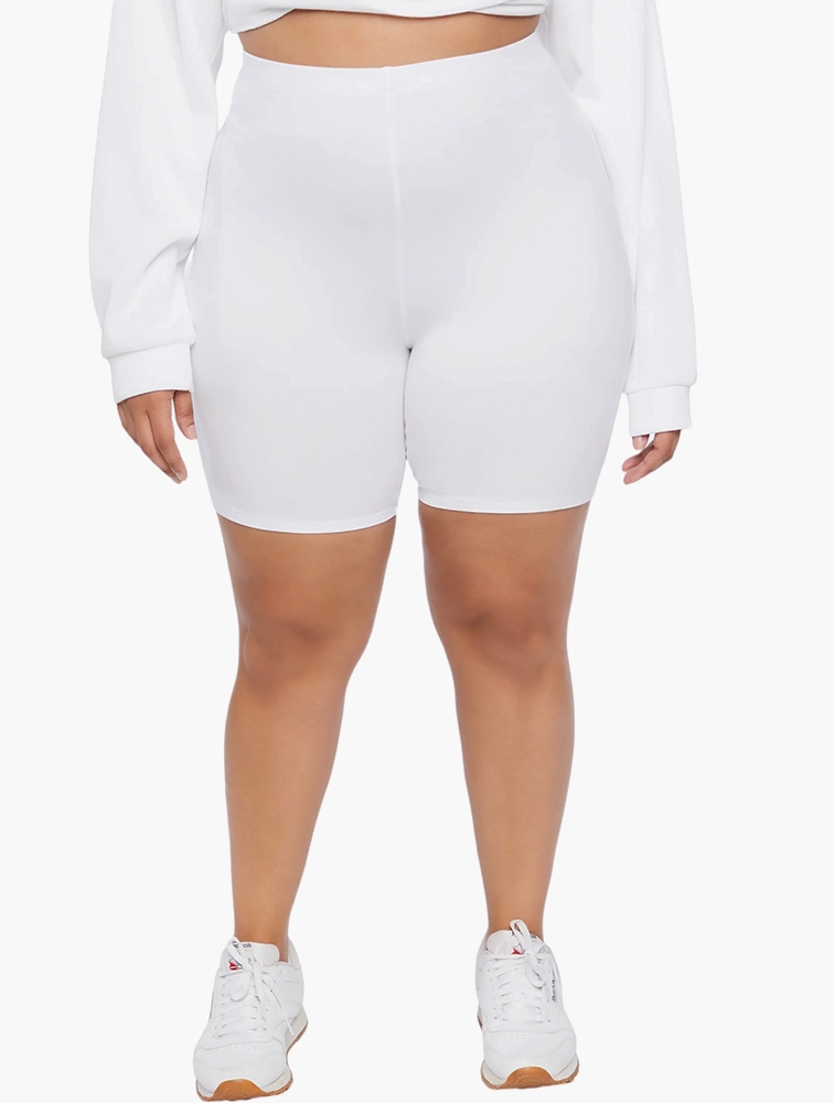 Biker shorts forever 21 plus size sales
